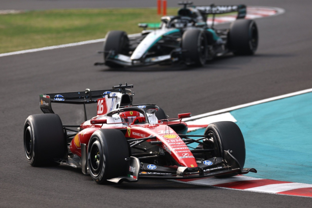 Cómo Leclerc convirtió la energía en su mejor defensa ante Mercedes #F1 #FVDigital
