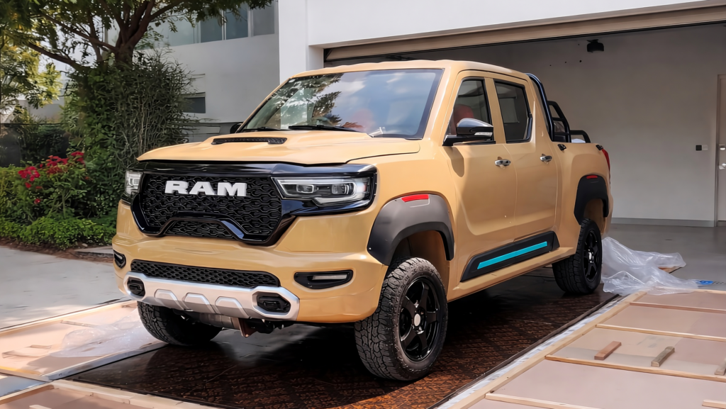 Compraron por internet un pick-up eléctrico chino de 3.000 € que imitaba a un Dodge RAM y no daban crédito al recibirlo