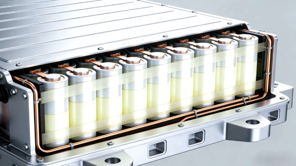 Esta nueva batería utiliza un ingenioso sistema que cambia su arquitectura interna para hacer que los coches eléctricos sean mucho más seguros ante la fuga térmica