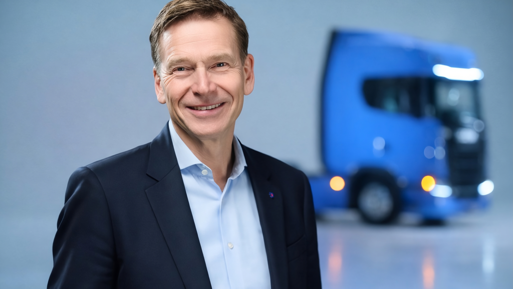 Christian Levin, CEO de Scania, lanza un aviso sobre los camiones eléctricos: "La tecnología está lista, pero el ecosistema no"