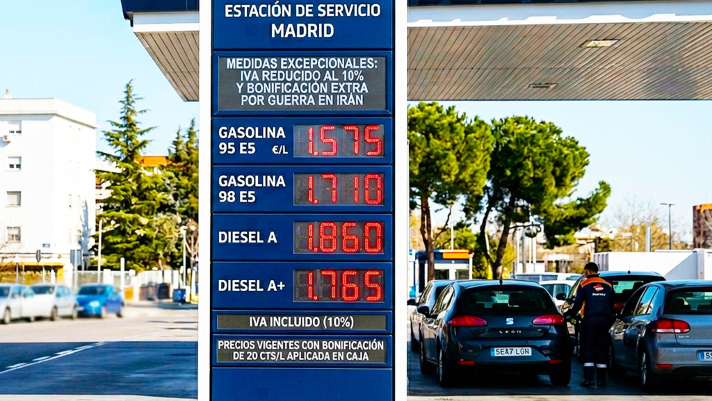 Europa avisa a España: o corrige la bajada del 10 % del IVA en el precio de los combustibles o arrancará un proceso sancionador