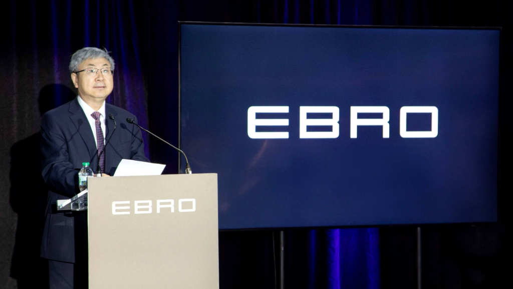 El presidente de EBRO recibe al máximo dirigente de Chery en la factoría de Barcelona: "Estamos uniendo nuestra tecnología y la base industrial de España"