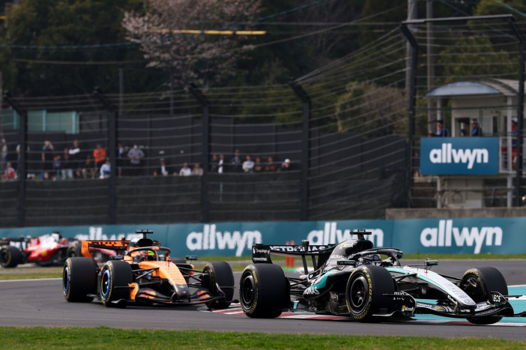 Russell defiende a Mercedes: “Nuestra ventaja es justa, pero no para siempre” #F1 #FVDigital