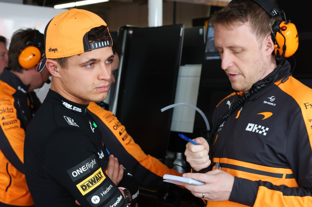 De premiado a polémico: McLaren censura una entrevista a Norris, visiblemente incómodo #F1 #FVDigital