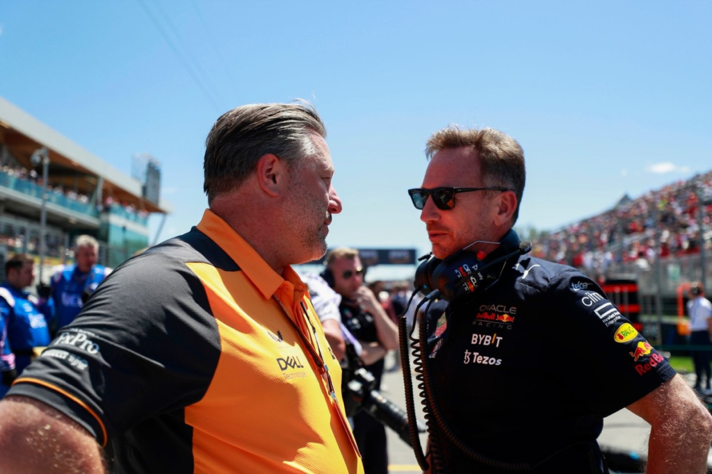 Por qué Zak Brown estaría “sorprendido” si Christian Horner no regresara a la F1 #F1 #FVDigital