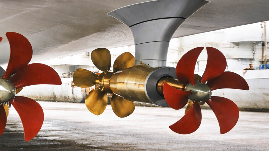 Hélices contrarrotativas, una solución 'contradictoria' para que los barcos ahorren energía y sean un 10 % más eficientes