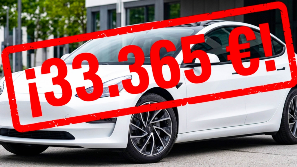 El Tesla Model 3 con 534 km de autonomía está más barato que nunca: al contado y con 1.210 € del Plan Auto+ por 33.365 €