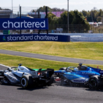 Cómo el “espejo virtual” de la FIA provocó el accidente entre Albon y Pérez en Japón #F1 #FVDigital