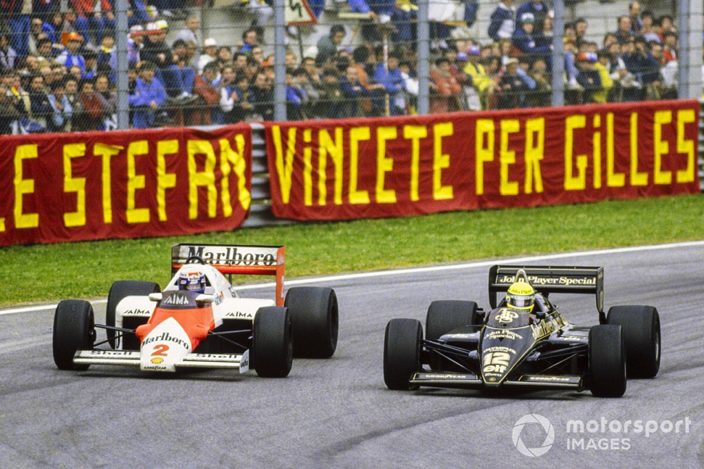 Tres líderes en las cinco vueltas finales… y ninguno ganó en San Marino 1985 #F1 #FVDigital