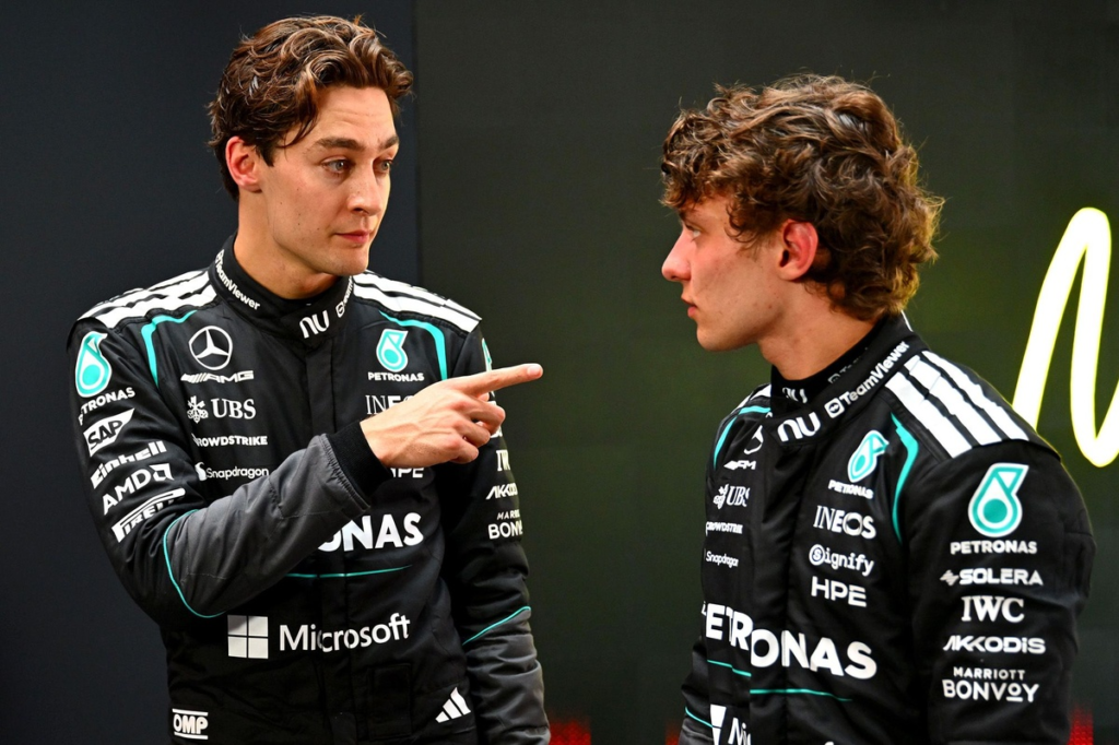 Antonelli puede romper mentalmente a Russell en Canadá, avisa un expiloto #F1 #FVDigital