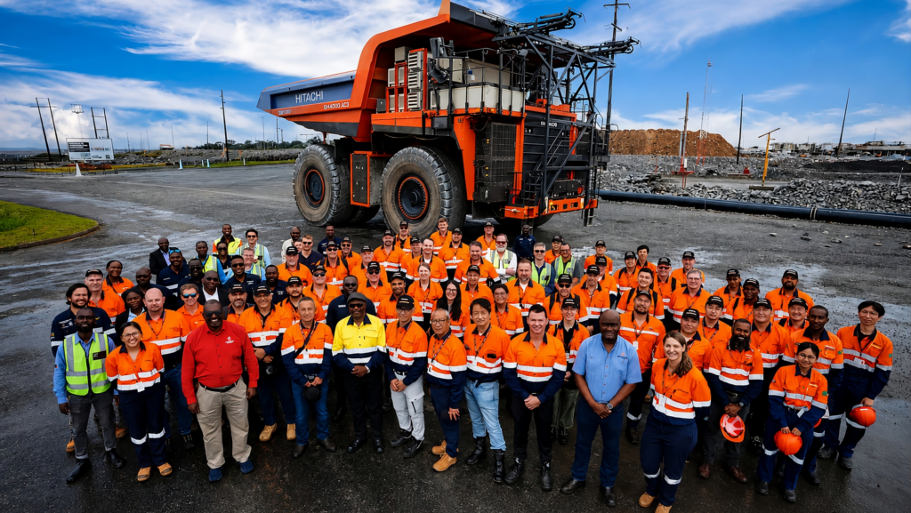 El dumper eléctrico gigante de una empresa japonesa supera 4.000 km de pruebas y mueve 30.000 toneladas en una mina de Zambia