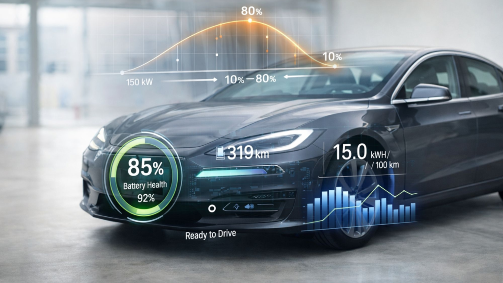 ¿Tu coche eléctrico está realmente sano? Los KPI que todo conductor debe conocer
