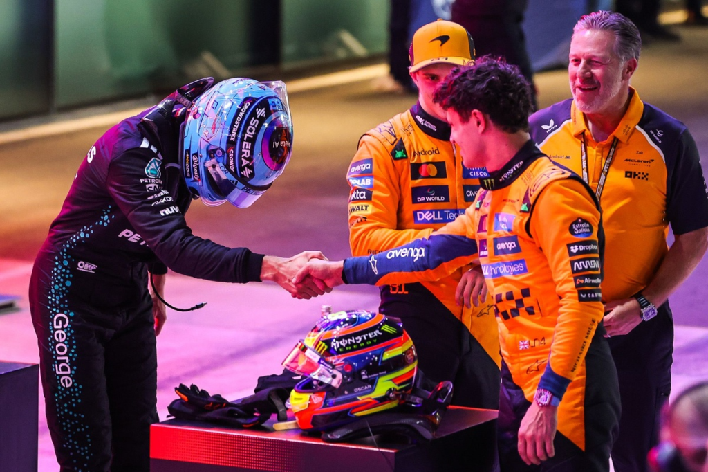 ¿Puede George Russell inspirarse en Lando Norris en su búsqueda del título de F1? #F1 #FVDigital