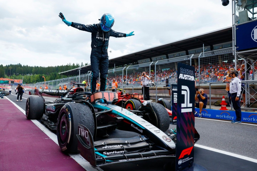 El curioso motivo por el que George Russell creó su icónica “T-pose” sin querer #F1 #FVDigital
