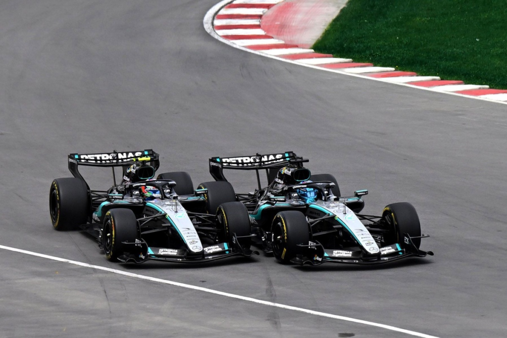 Vídeo: “¡Ha sido muy sucio!” Primer toque y polémica entre Russell y Antonelli en pista #F1 #FVDigital