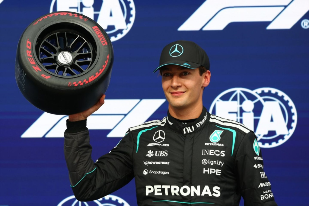 Russell logra la pole: "No estábamos muy por delante del resto, ha sido difícil" #F1 #FVDigital