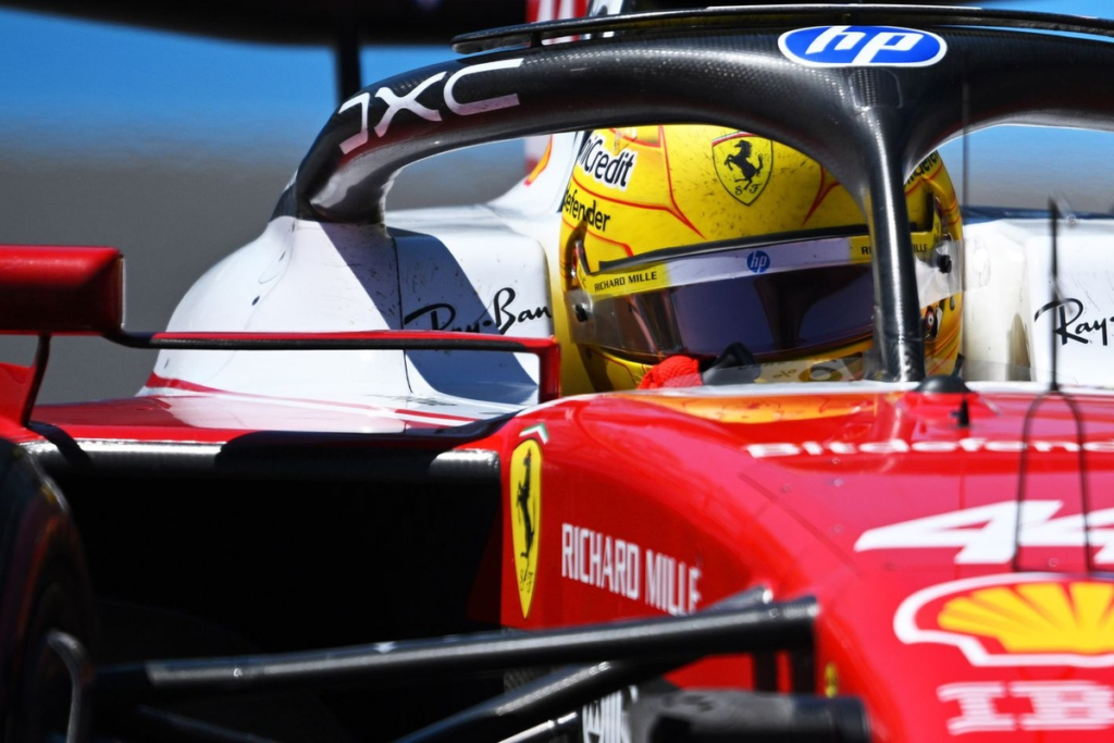 ¿Le funciona a Hamilton pasar del simulador? Volvió a batir a Leclerc #F1 #FVDigital