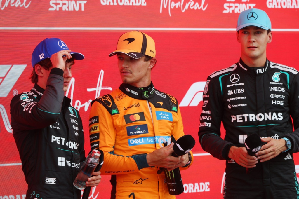 Norris y Piastri, positivos: "Es bueno estar más cerca de Mercedes que ayer" #F1 #FVDigital
