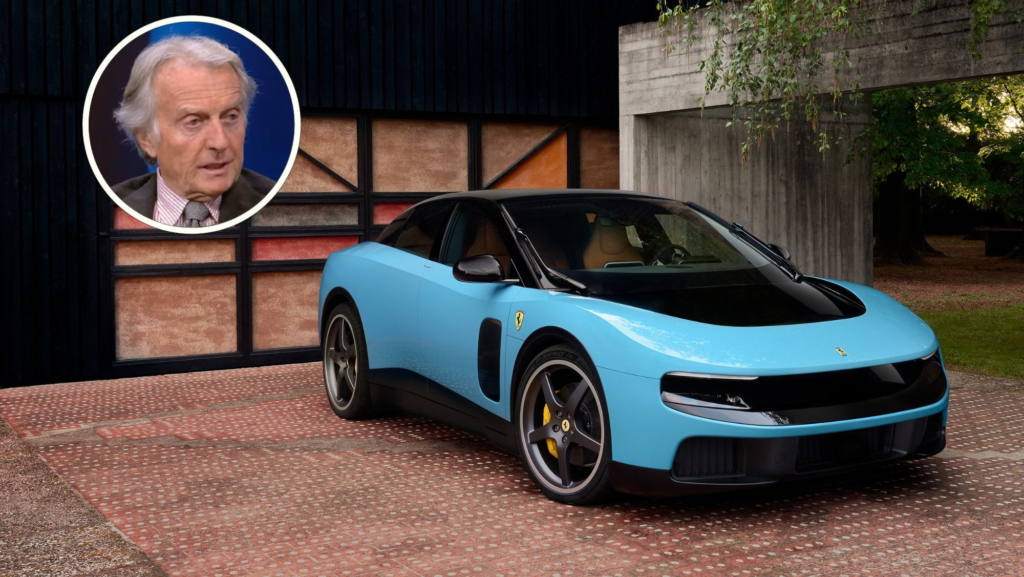 Montezemelo, expresidente de Ferrari, muy crítico con el primer coche eléctrico de la marca: "Espero que al menos quiten el Cavallino de esa máquina"