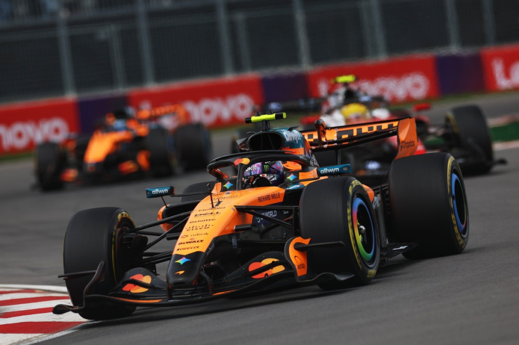 ¿Estaban Hamilton y Verstappen fuera del alcance de McLaren en Canadá? #F1 #FVDigital