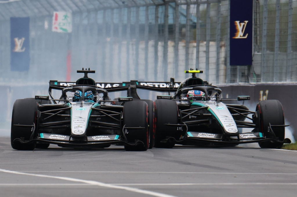 Pregunta de la semana: ¿Debería Mercedes intervenir en la lucha entre Russell y Antonelli? #F1 #FVDigital