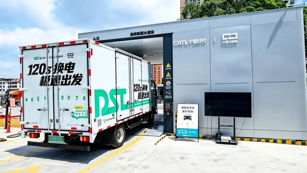 Cargas completas en 120 segundos y 2.000 horas de repostaje ahorradas: CATL redefine el transporte eléctrico de última milla