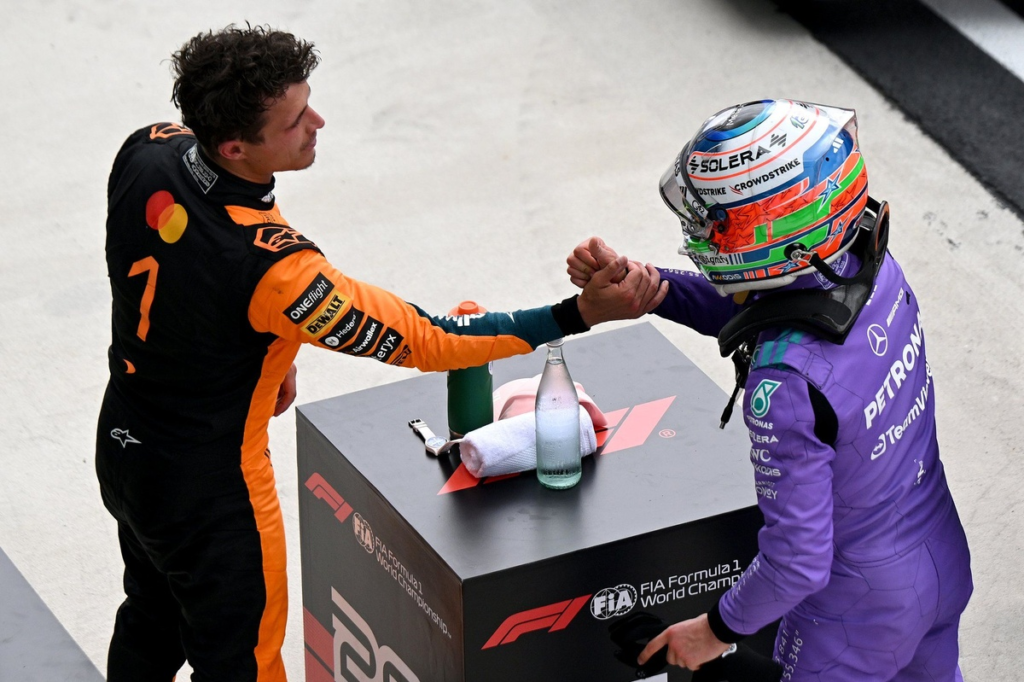 Antonelli gana tras un intenso duelo con Norris: “Ha sido muy estresante” #F1 #FVDigital