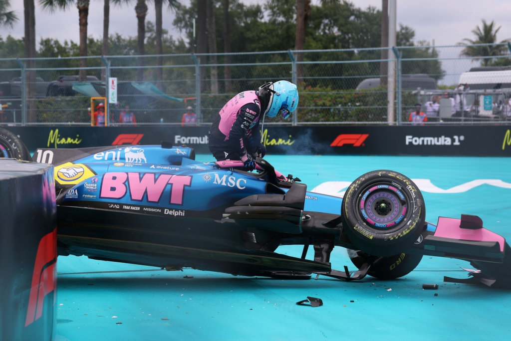 Por qué no se sancionó a Lawson por volcar a Gasly en Miami F1 #F1 #FVDigital