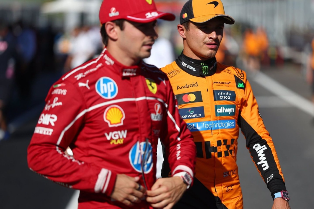 La FIA dicta sentencia contra Leclerc y Norris por llegar tarde a la rueda de prensa #F1 #FVDigital
