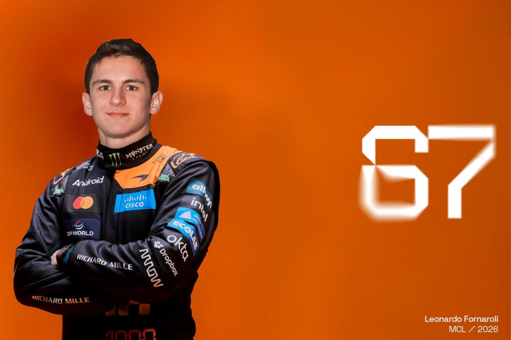 Fornaroli debutará con McLaren F1 en Barcelona #F1 #FVDigital
