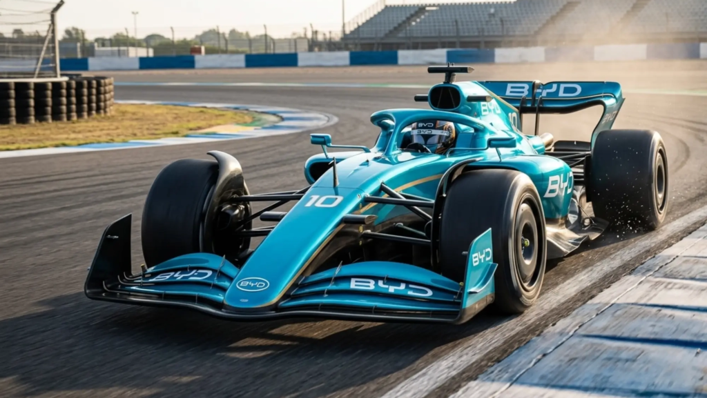 ¿Podrá desafiar a Ferrari? BYD se prepara para entrar en la competición más importante del mundo