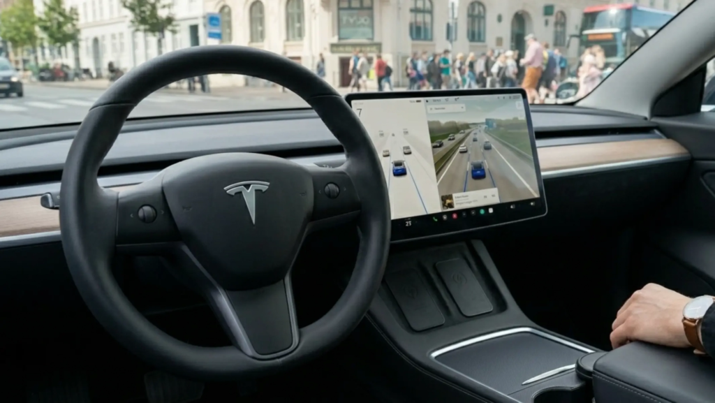 Tesla avanza en Europa: Dinamarca da luz verde a su tecnología de conducción autónoma, pero con condiciones