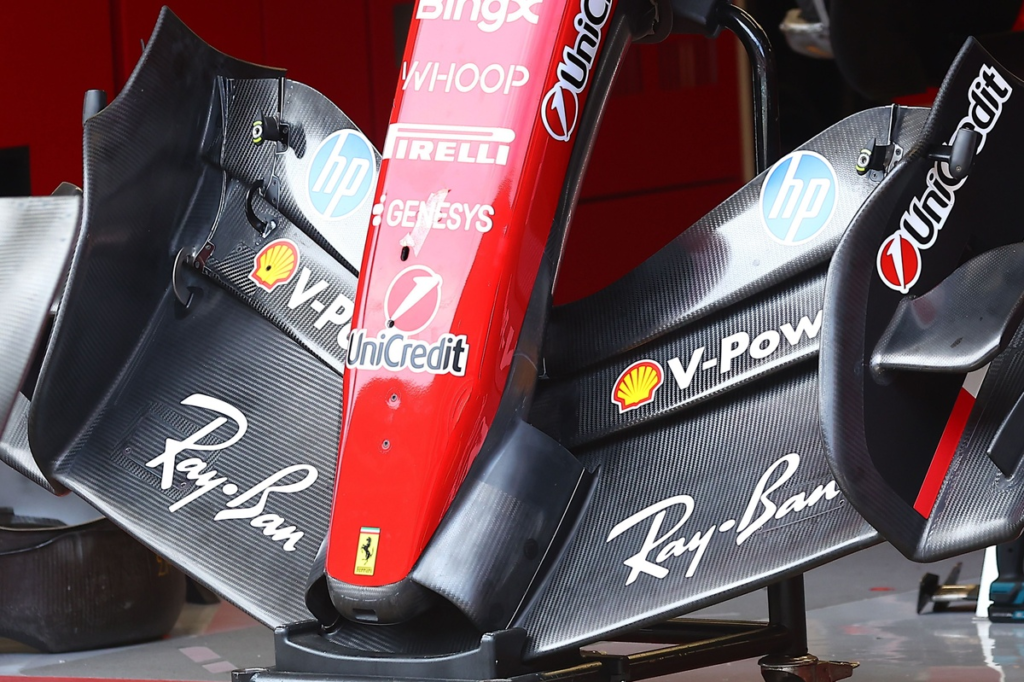 Desde Barcelona, una novedad: se puede ajustar el alerón activo en los pitstop #F1 #FVDigital