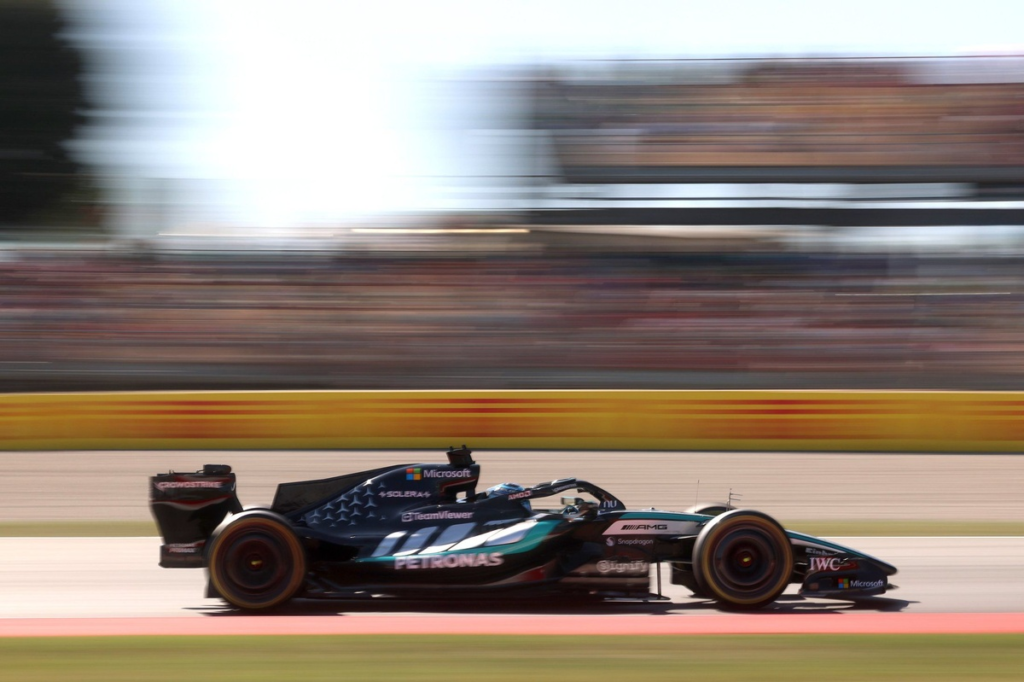 Russell lidera una FP3 que devuelve a Mercedes el papel de favorito; Aston sigue hundido #F1 #FVDigital