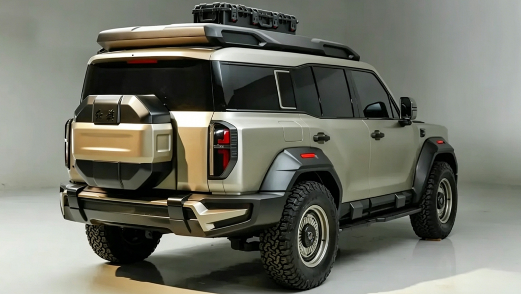 Tres bloqueos de diferencial, 1.320 Nm de par y 1.350 km de autonomía para este 4×4 chino que llegará a Europa en 2027
