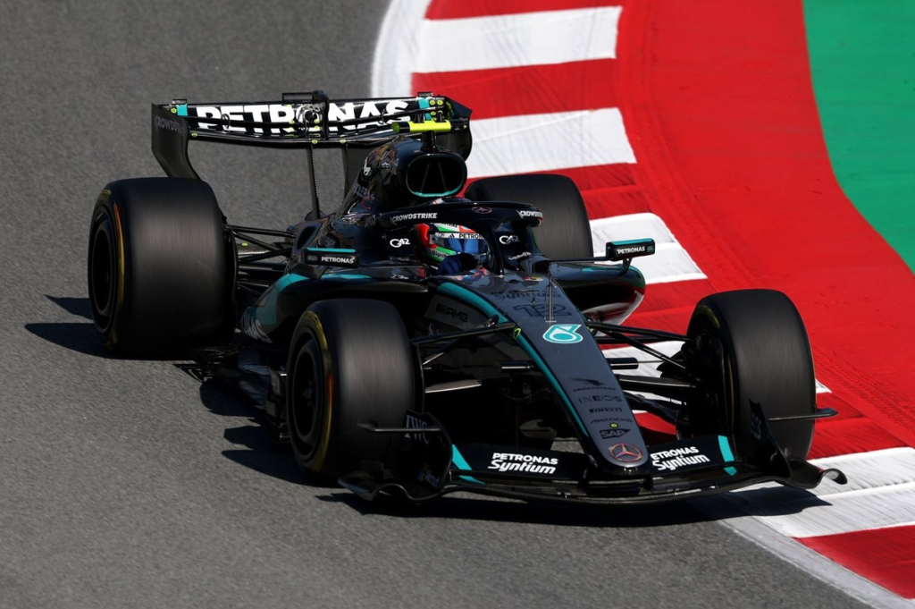 Lo que llevó a Antonelli a recibir una sanción por límites de pista en Barcelona #F1 #FVDigital