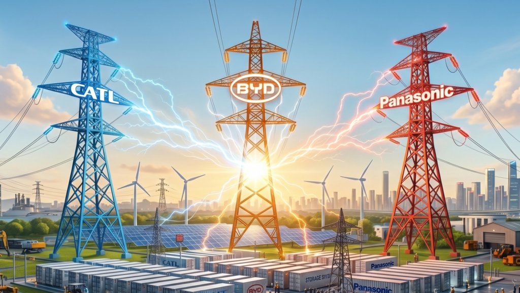 Duelo de baterías: CATL, BYD y Panasonic desatan una guerra energética de 1.900.000.000 €