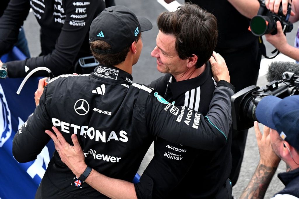 Russell habla del apoyo de Toto Wolff tras un inicio de año muy complicado en F1 #F1 #FVDigital