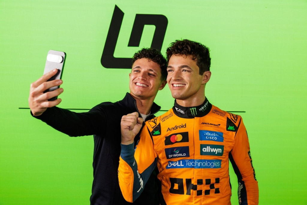El famoso museo de cera Madame Tussauds junta a los dos Lando Norris #F1 #FVDigital