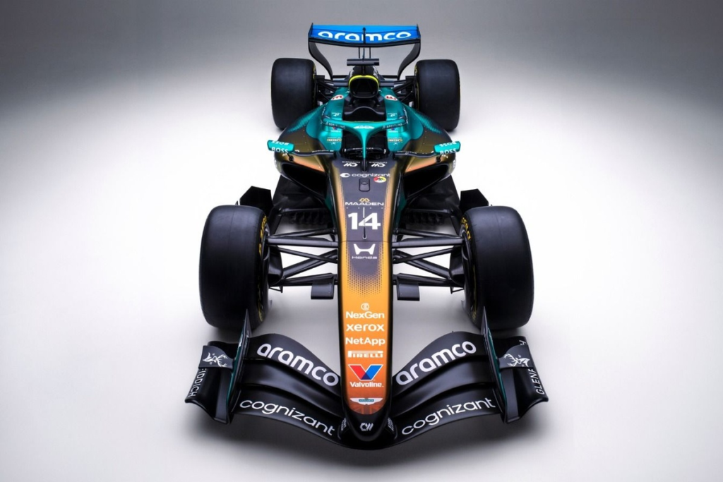 Aston Martin revela una decoración especial para Mónaco… ¡que cambia de color! #F1 #FVDigital