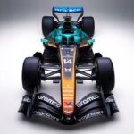 Aston Martin revela una decoración especial para Mónaco… ¡que cambia de color! #F1 #FVDigital