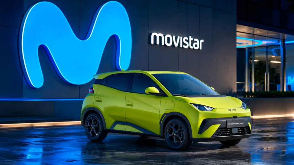 BYD, Tesla y Kia se unen a la inesperada apuesta de Movistar para estrenar coche en España