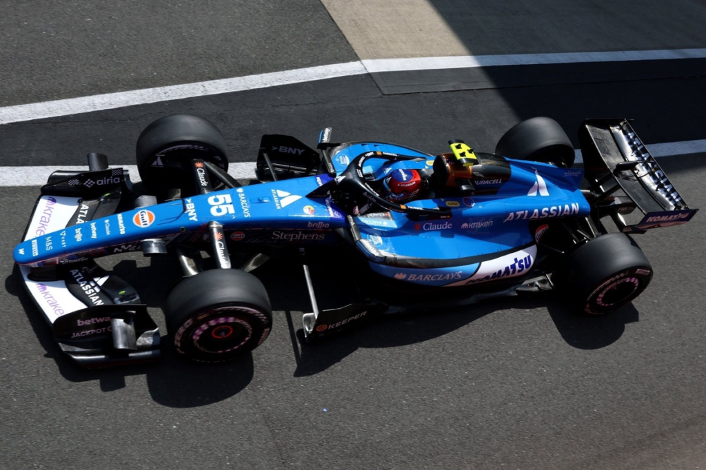 El Williams de Sainz también falló en test de Pirelli F1 en Silverstone #F1 #FVDigital