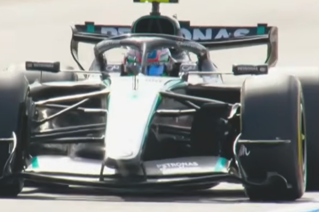 Antonelli terminó la carrera de Silverstone pesa a perder 100 puntos de eficiencia #F1 #FVDigital