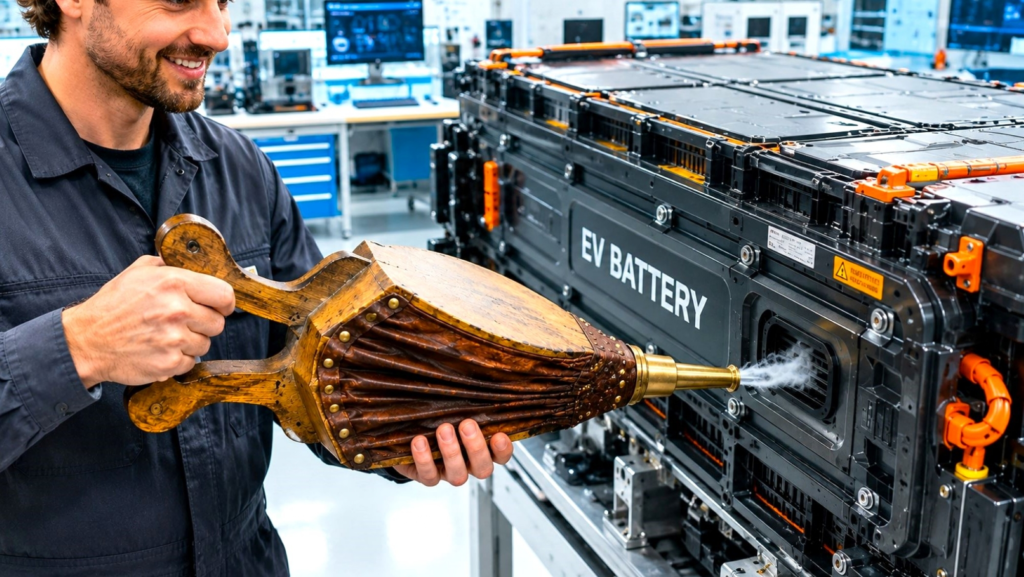 Un simple fuelle: el secreto para que la batería de tu eléctrico dure el doble