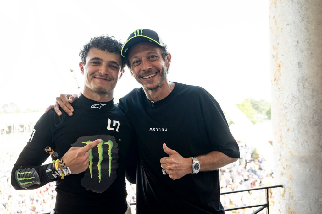 Norris abre la puerta a una alianza con Valentino Rossi para las 24 Horas de Le Mans #F1 #FVDigital