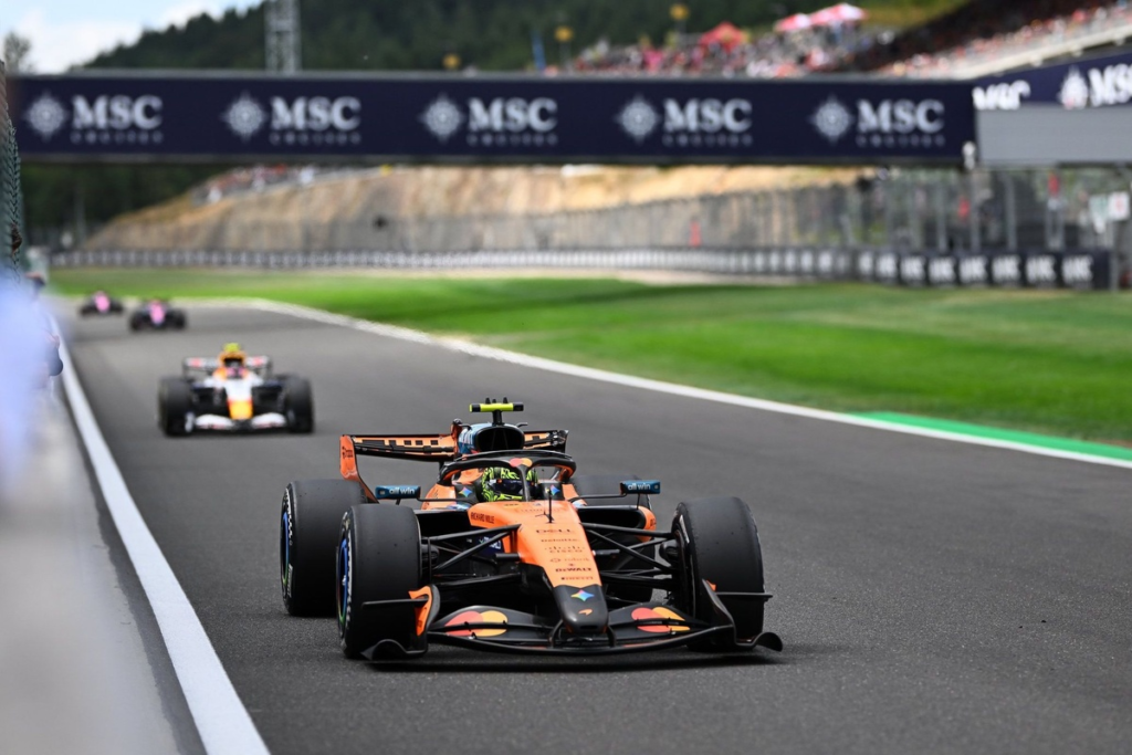 En McLaren aseguran que Norris tuvo el ritmo necesario para acabar segundo en Spa #F1 #FVDigital