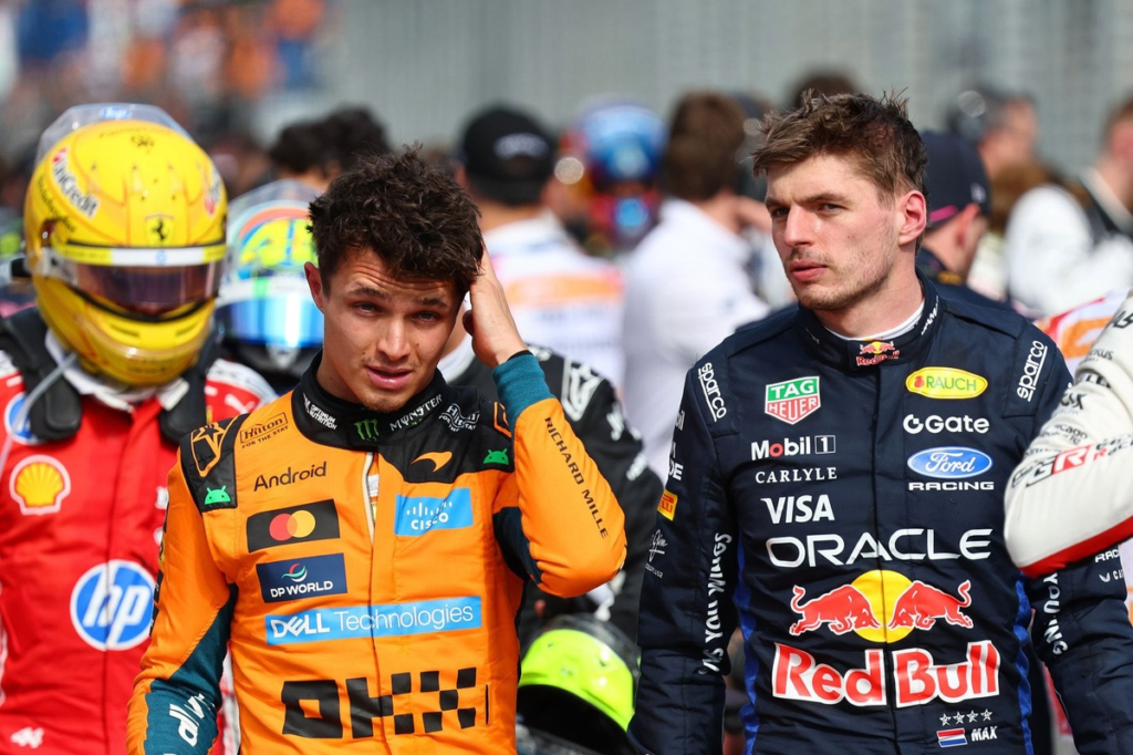 Norris responde a los rumores de Verstappen y McLaren: “Puedo ganar a cualquiera” #F1 #FVDigital