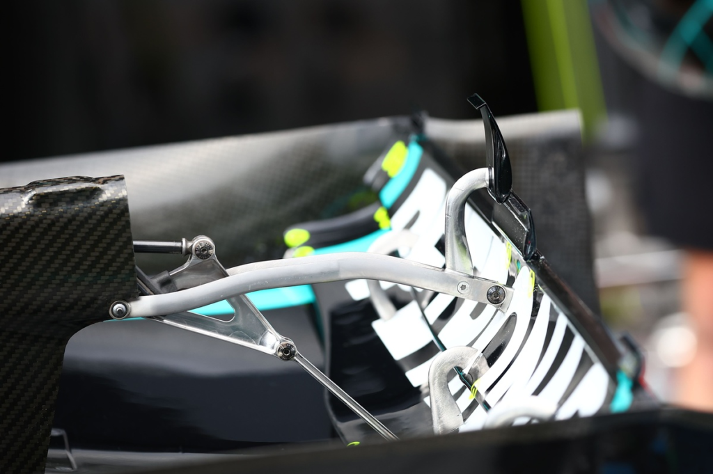 El ingenioso detalle del alerón de Mercedes que llama la atención en Hungría #F1 #FVDigital