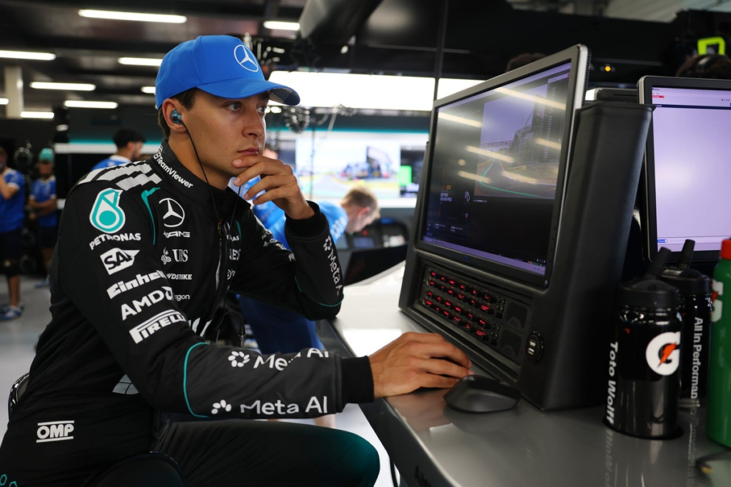 Russell: “No puedo luchar, estoy perdiendo 6 km/h en recta respecto a los otros Mercedes” #F1 #FVDigital